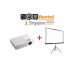 Projector Rental Singapore- package projector and screen rental