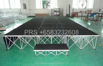 projector rental singapore- rent modular stage platforms