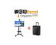 Projector Rental Singapore - TV and PA speaker package